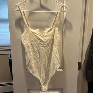 Free People bodysuit medium